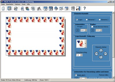MAGIC Frames & Lines 1.0.5 screenshot