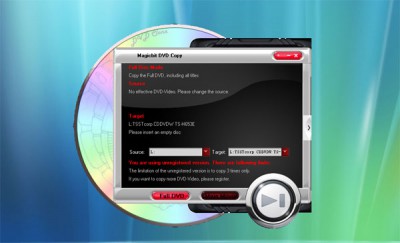 Magicbit DVD Copy 2.3.40 screenshot