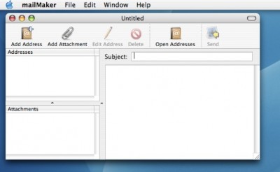 mailMaker 1.2.1 screenshot