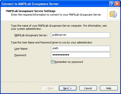 MAPILab Groupware Server 1.5.3.2 screenshot