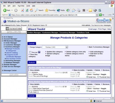 MAS Heavy Metal E-Commerce Platform 11 screenshot