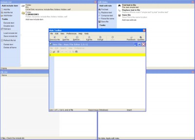 Mass File Editor 2.3.6 screenshot