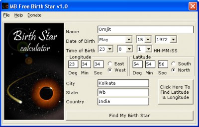 MB Birth Star 1.75 screenshot