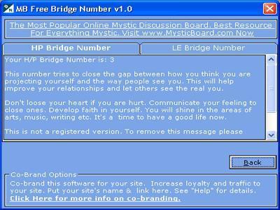 MB Bridge Number 1.90 screenshot