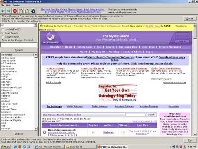 MB Free Complete Numerology Software 1.75 screenshot