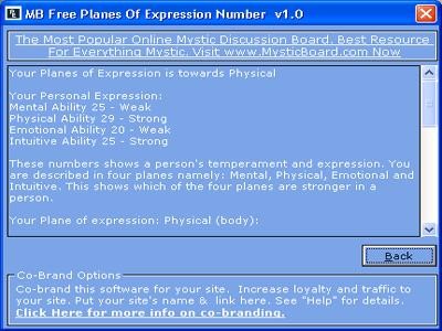 MB Free Planes Of Expression Number 1.25 screenshot