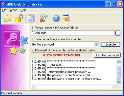 MDB Unlock for Access 1.4.2.9 screenshot