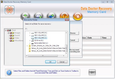 Memory Card Data Salvage 4.0.3.5 screenshot