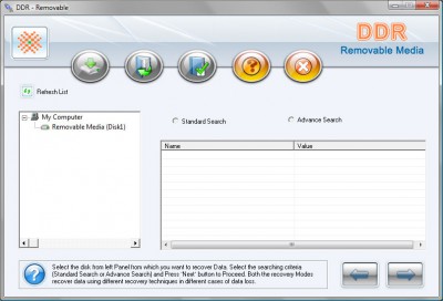 Memory Card Data Unerase 2011.1105 screenshot