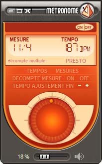 Metronome de Guitare-Online 2.0 screenshot