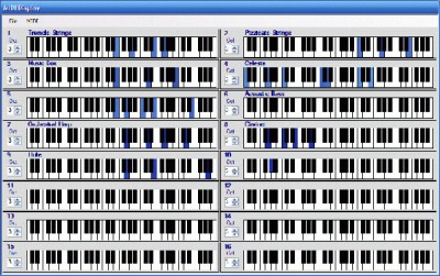 MIDI Display 1.0 screenshot