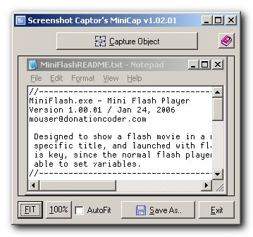 MiniCap 1.42.01 screenshot