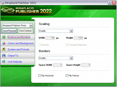 Miraplacid Publisher Terminal Edition 8.0 screenshot