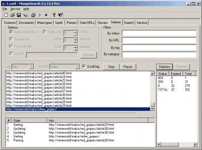 mnoGoSearch Lite for Windows 3.2.42.1 screenshot