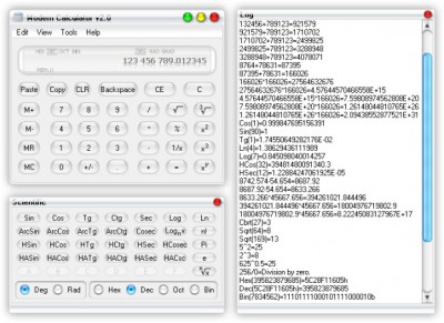 Modern Calculator 2.0 screenshot