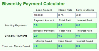 MoneyToys Biweekly Payment Calculator 2.1.1 screenshot