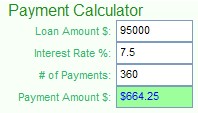 MoneyToys Payment Calculator 2.1.1 screenshot