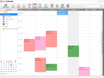 Moo Calendar Personal Edition 1.2..4.160 screenshot