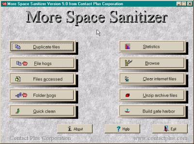 More Space Sanitizer 5.0 screenshot