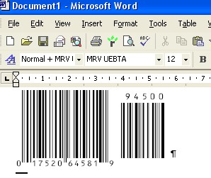 Morovia UPC-A/UPC-E/EAN-8/EAN-13/Bookland Barcode 1.0 screenshot