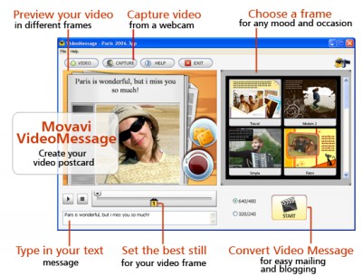 Movavi VideoMessage 3.0.1 screenshot