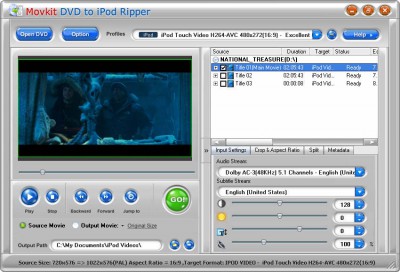 Movkit iPod Suite 4.6.5 screenshot