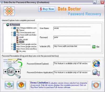 MSN Email Password Recovery 3.0.1.5 screenshot