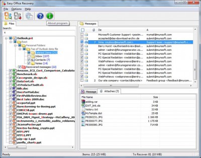 MunSoft Data Recovery Suite 2.0 screenshot