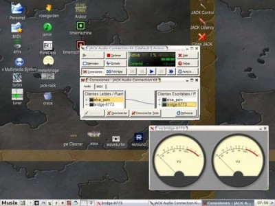Musix GNU+Linux 0.59 screenshot
