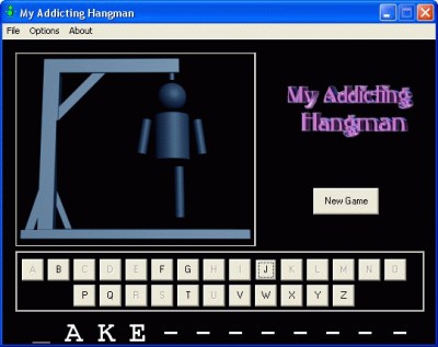 My Addicting Hangman 1.22 screenshot