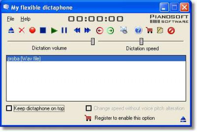 My Flexible Dictaphone 1.6 screenshot