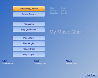 My Music Quiz 1.4.2a screenshot