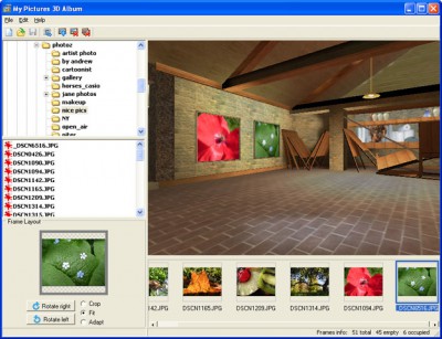 My Pictures 3D Album 0.96 screenshot