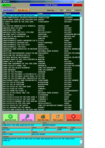 MyBooks 6.26.23 screenshot