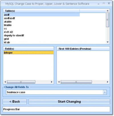MySQL Change Case to Proper, Upper, Lower & Senten 7.0 screenshot