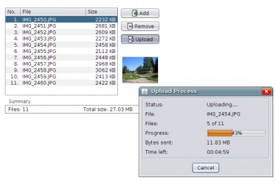 MyUploader 1.14 screenshot