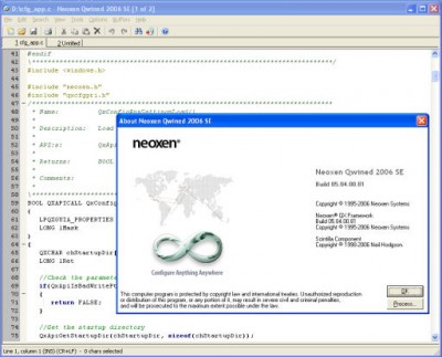 Neoxen Qwined 2006 5.3 screenshot