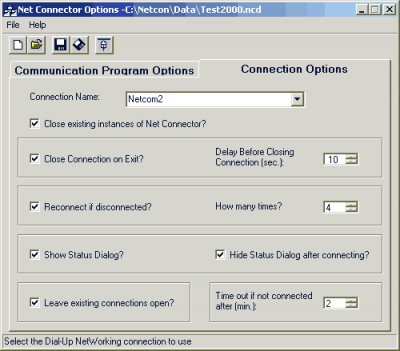 Net Connector 2.1 screenshot