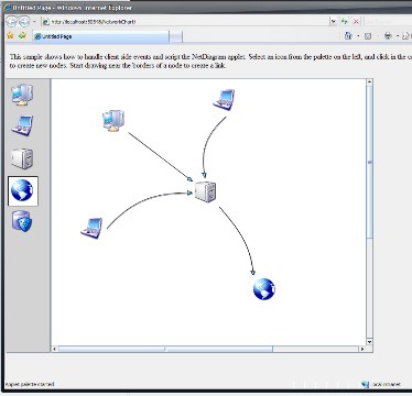 NetDiagram ASP.NET Control 5.6 screenshot