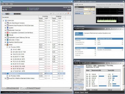 NetLimiter 2 Monitor 2.0.10 screenshot