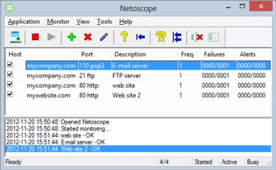 Netoscope 2.60 screenshot