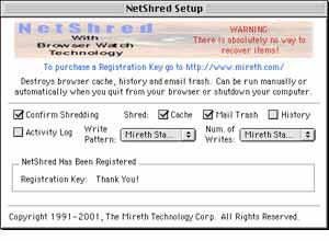 NetShred 2.1 screenshot