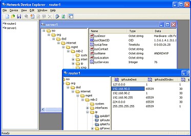 Network Device Explorer 1.1 screenshot