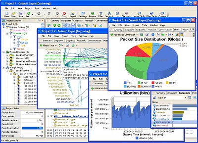 Network Traffic Monitor and Analyzer PRO5.0 screenshot
