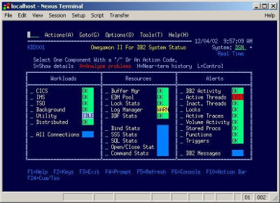 Nexus Terminal 7.62 screenshot