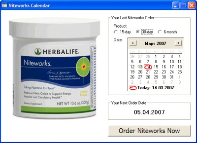 Niteworks Calendar 1.0.2 screenshot