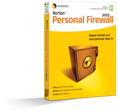 Norton Personal Firewall 2003 screenshot