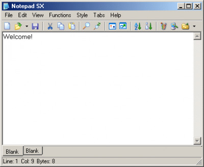 NotePad SX 1.4.4 screenshot