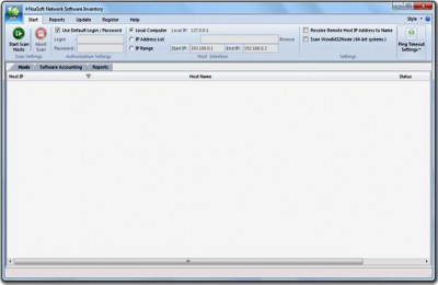 Nsasoft Network Software Inventory 1.2.8 screenshot