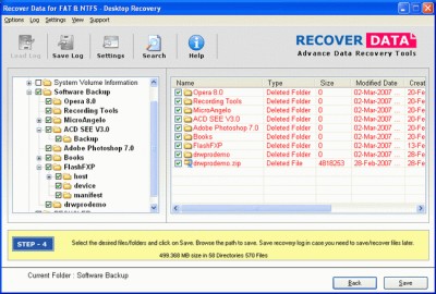 NTFS Data Recovery Software 1.0 screenshot